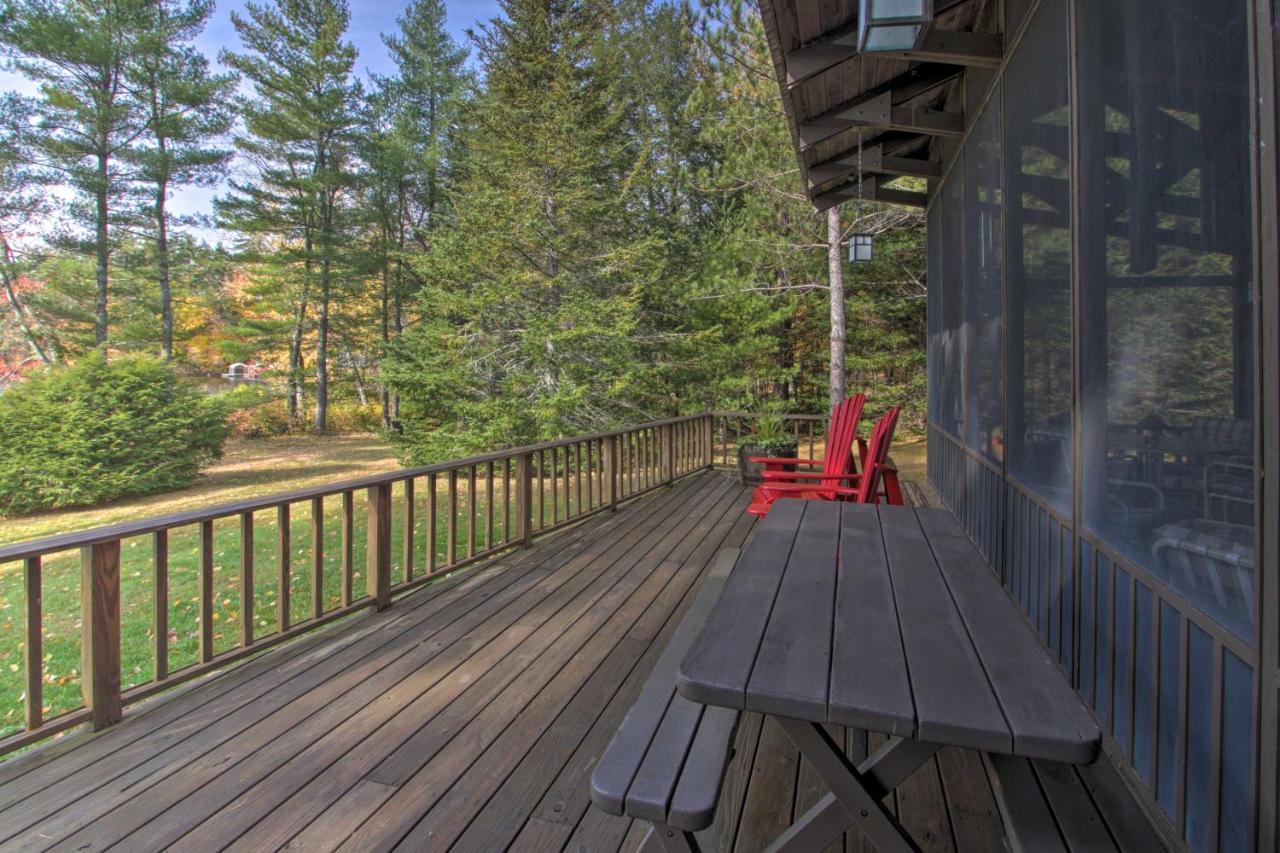 Lakefront Escape With Deck And Kayaks In Lovell! Villa Exterior photo